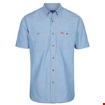 Gloweave Icon Chambray SS Shirt - blue